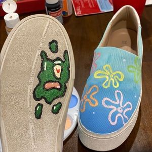 Spongebob Themed Shoes
